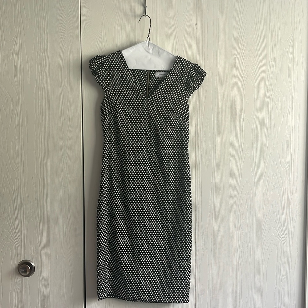 Calvin Klein fitted dress
